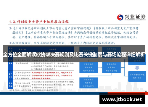 全方位全面解读欧协联决赛规则及比赛关键制度与赛场流程详细解析